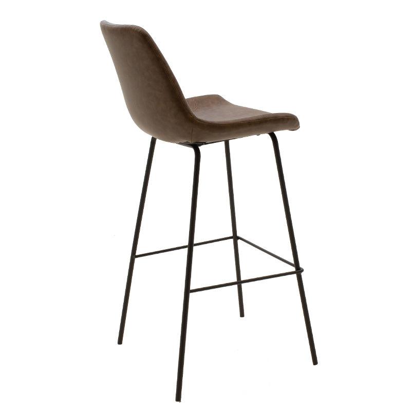 Scaun de bar Faith, metal, Diverse culori, 50x54x104 cm - Maro