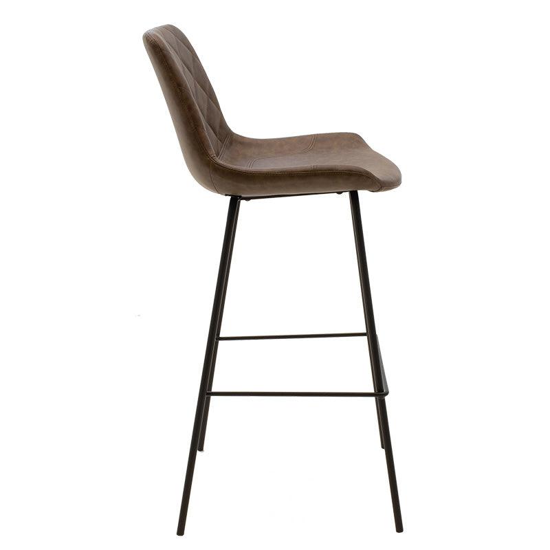 Scaun de bar Faith, metal, Diverse culori, 50x54x104 cm - Maro