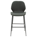 Scaun de bar Impel, Bej - Gri, 61x48x103 cm - Gri