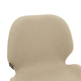 Scaun de bar Impel, Bej - Gri, 61x48x103 cm - Bej
