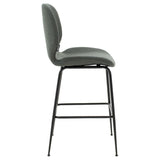 Scaun de bar Impel, Bej - Gri, 61x48x103 cm - Gri