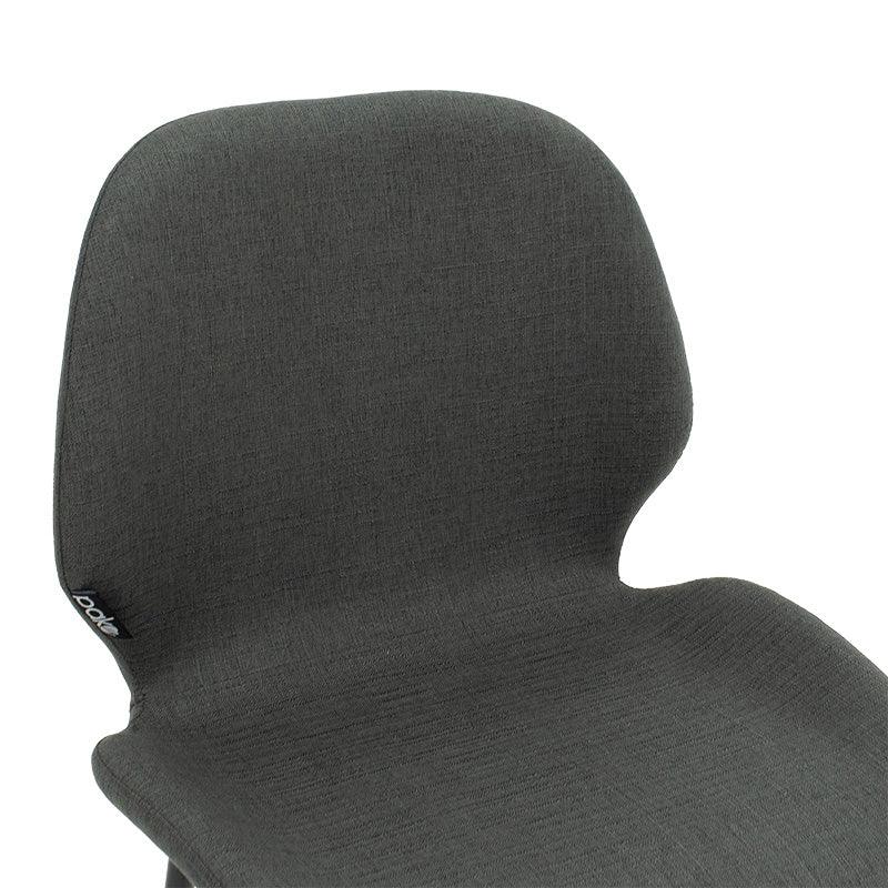 Scaun de bar Impel, Bej - Gri, 61x48x103 cm - Gri