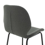 Scaun de bar Impel, Bej - Gri, 61x48x103 cm - Gri
