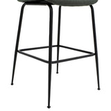 Scaun de bar Impel, Bej - Gri, 61x48x103 cm - Gri