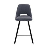 Scaun de bar Initiate, Crem - Bej, 48x56x98 cm - Bej