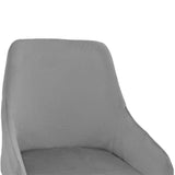 Scaun de Bar Lithe metal, 47x44x98 cm - Gri