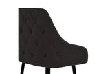 Scaun de Bar Lithe metal, 47x44x98 cm - Negru