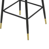 Scaun de Bar Lithe metal, 47x44x98 cm - Roz