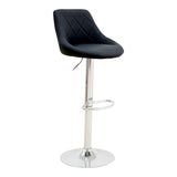 Scaun de bar reglabil pe inaltime Boronez, Diverse culori, 47x49x112 cm - Scaun de bar reglabil pe inaltime Boronez, Diverse culori, 47x49x112 cm