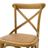 Scaun de bar Reid, Sonoma - Nuc, 52x45x116 cm - Sonoma