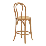 Scaun de bar Thonet lemn Natural de fag, 41x50x105 cm