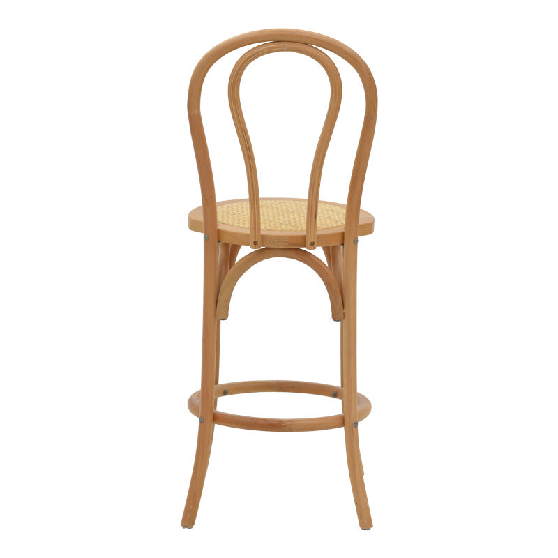 Scaun de bar Thonet lemn Natural de fag, 41x50x105 cm