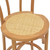 Scaun de bar Thonet lemn Natural de fag, 41x50x105 cm