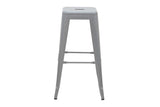 Scaun de bar Utopia metal 42x42x76cm - Gri