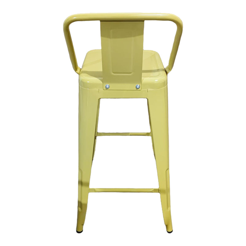 Scaun de bar Utopia, Diverse culori, 42x42x86 cm - Galben