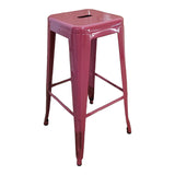 Scaun de bar Utopia metal, Diverse culori, 42x42x76 cm - Scaun de bar Utopia metal, Diverse culori, 42x42x76 cm - 270-000079