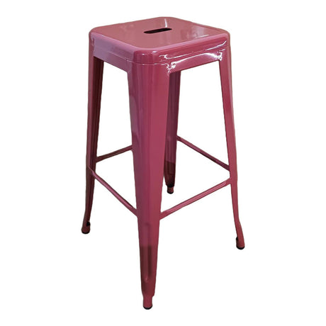 Scaun de bar Utopia metal, Diverse culori, 42x42x76 cm