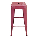 Scaun de bar Utopia metal, Diverse culori, 42x42x76 cm - Teracota