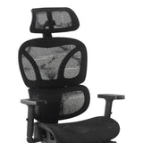 Scaun de birou Corus, Negru