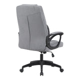 Scaun de birou directorial Kamora, stofa, 66x67x111 cm - Antracit