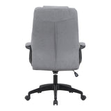Scaun de birou directorial Kamora, stofa, 66x67x111 cm - Antracit
