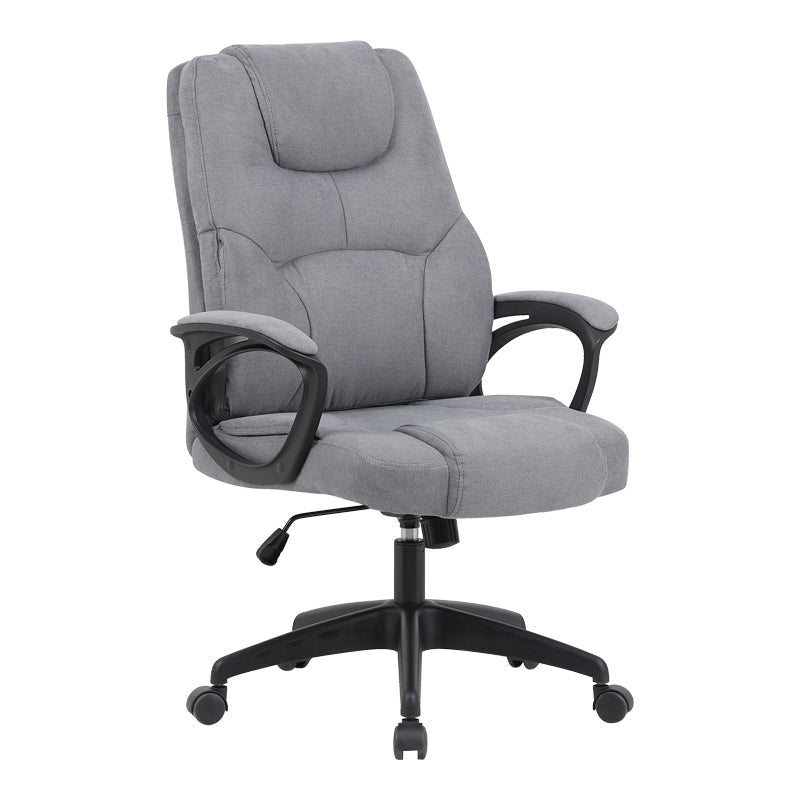 Scaun de birou directorial Kamora, stofa, 66x67x111 cm - Scaun de birou directorial Kamora, stofa, 66x67x111 cm