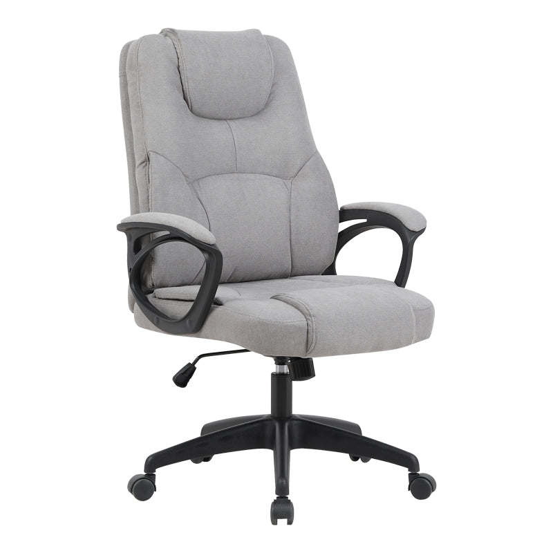 Scaun de birou directorial Kamora, stofa, 66x67x111 cm - Scaun de birou directorial Kamora, stofa, 66x67x111 cm - 090-000029