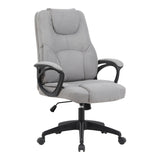 Scaun de birou directorial Kamora, stofa, 66x67x111 cm - Scaun de birou directorial Kamora, stofa, 66x67x111 cm - 090-000029