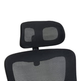 Scaun de birou directorial Mainz, 50x60x122 cm - Negru