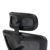 Scaun de birou directorial Mainz, 50x60x122 cm - Negru