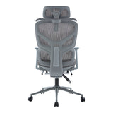 Scaun de birou directorial Vigo, 52x70x124 cm - Gri