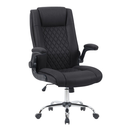 Scaun de birou ergonomic Kesla, PES, Negru, 65x65x113-121 cm