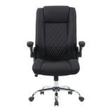 Scaun de birou ergonomic Kesla, PES, Negru, 65x65x113-121 cm