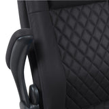 Scaun de birou ergonomic Kesla, PES, Negru, 65x65x113-121 cm