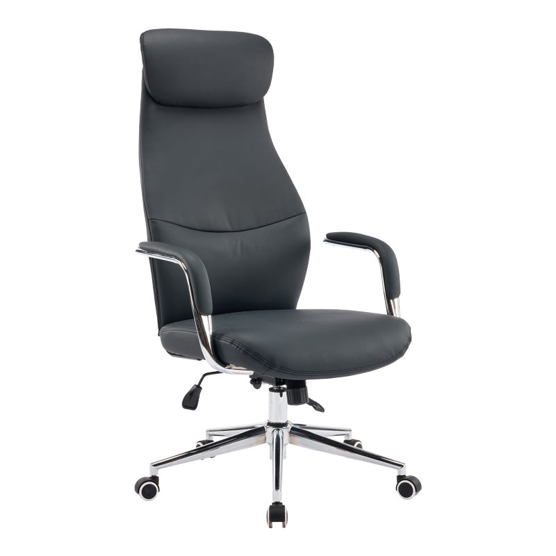 Scaun de birou managerial Ferka, piele PU, 64x71x128 cm - Scaun de birou managerial Ferka, piele PU, 64x71x128 cm - 033-000028