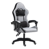 Scaun de birou gaming Gline stofa negru-Gri negru pp, 60x59x118 cm