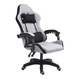 Scaun de birou gaming Gline stofa negru-Gri negru pp, 60x59x118 cm