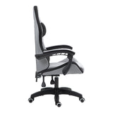 Scaun de birou gaming Gline stofa negru-Gri negru pp, 60x59x118 cm