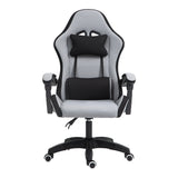 Scaun de birou gaming Gline stofa negru-Gri negru pp, 60x59x118 cm