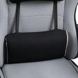 Scaun de birou gaming Gline stofa negru-Gri negru pp, 60x59x118 cm