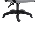 Scaun de birou gaming Gline stofa negru-Gri negru pp, 60x59x118 cm
