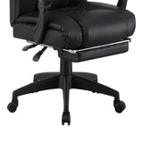 Scaun de birou Garnut, Negru