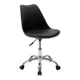 Scaun de birou Gaston II PP-PU, 48x57x80 cm - Scaun de birou Gaston II PP-PU, 48x57x80 cm - 127-000024