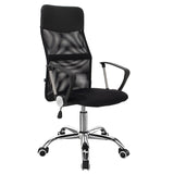 Scaun de birou Joel 2, Textil, Negru, 61x59x109-123 cm