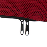 Scaun de birou Joel I mesh, negru-rosu, 60x60x109 cm
