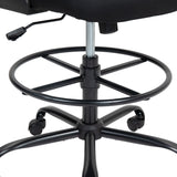 Scaun de birou manager Derzio din plasa, neagra, 62x53x131 cm