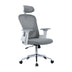 Scaun de birou manager Ignatius mesh, Gri - Negru, 110-120x65x45 cm