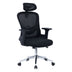 Scaun de birou manager Ignatius mesh, Gri - Negru, 110-120x65x45 cm - 275-000006