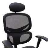 Scaun de birou manager, neagra, 65x65x122 cm