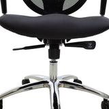 Scaun de birou manager, neagra, 65x65x122 cm
